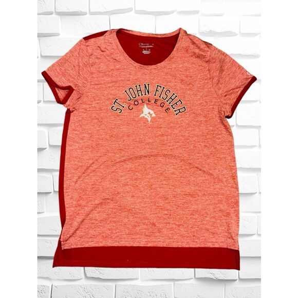 Champion Tops - Champion Authentic Athleticwear Women’s Large St. John Fisher Dri Fit Shirt